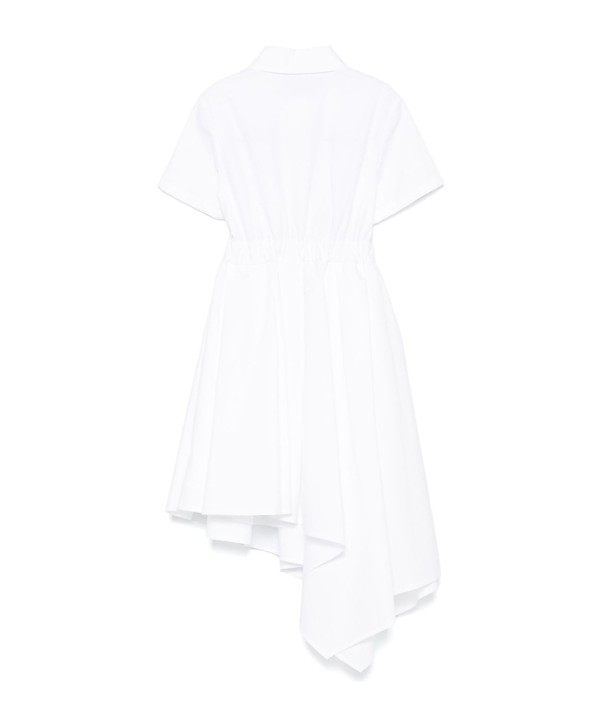 Balmain Knot-detail Dress In White