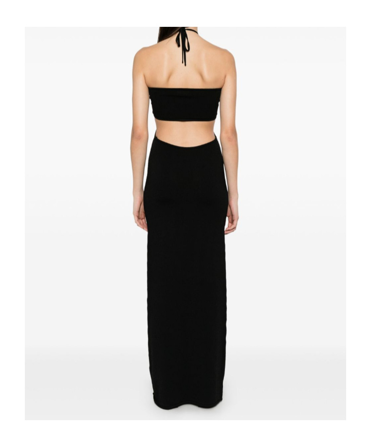 Coperni Long Dress In Black