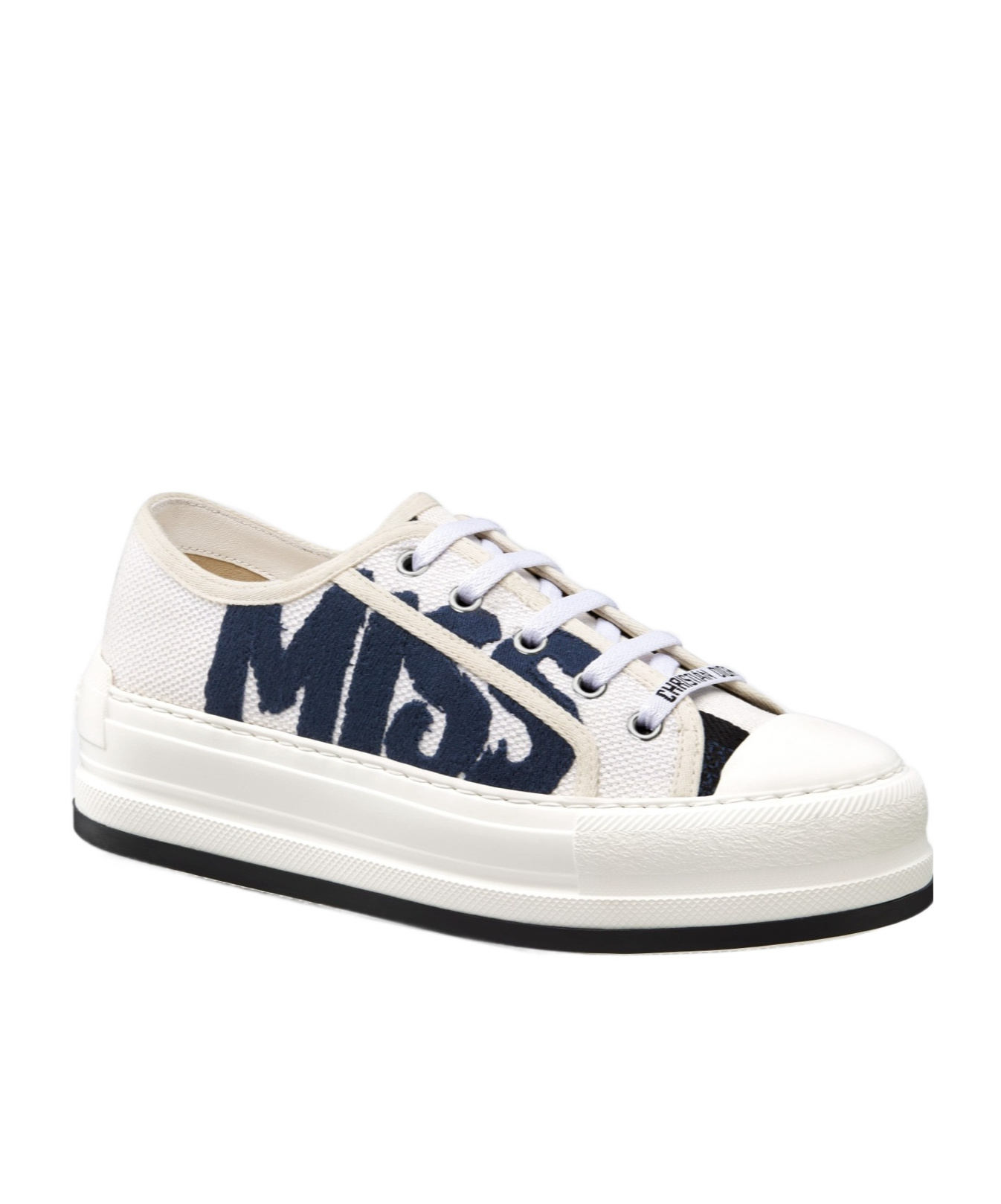 Dior Christian Women Platform Sneakers "walk'n'" In White