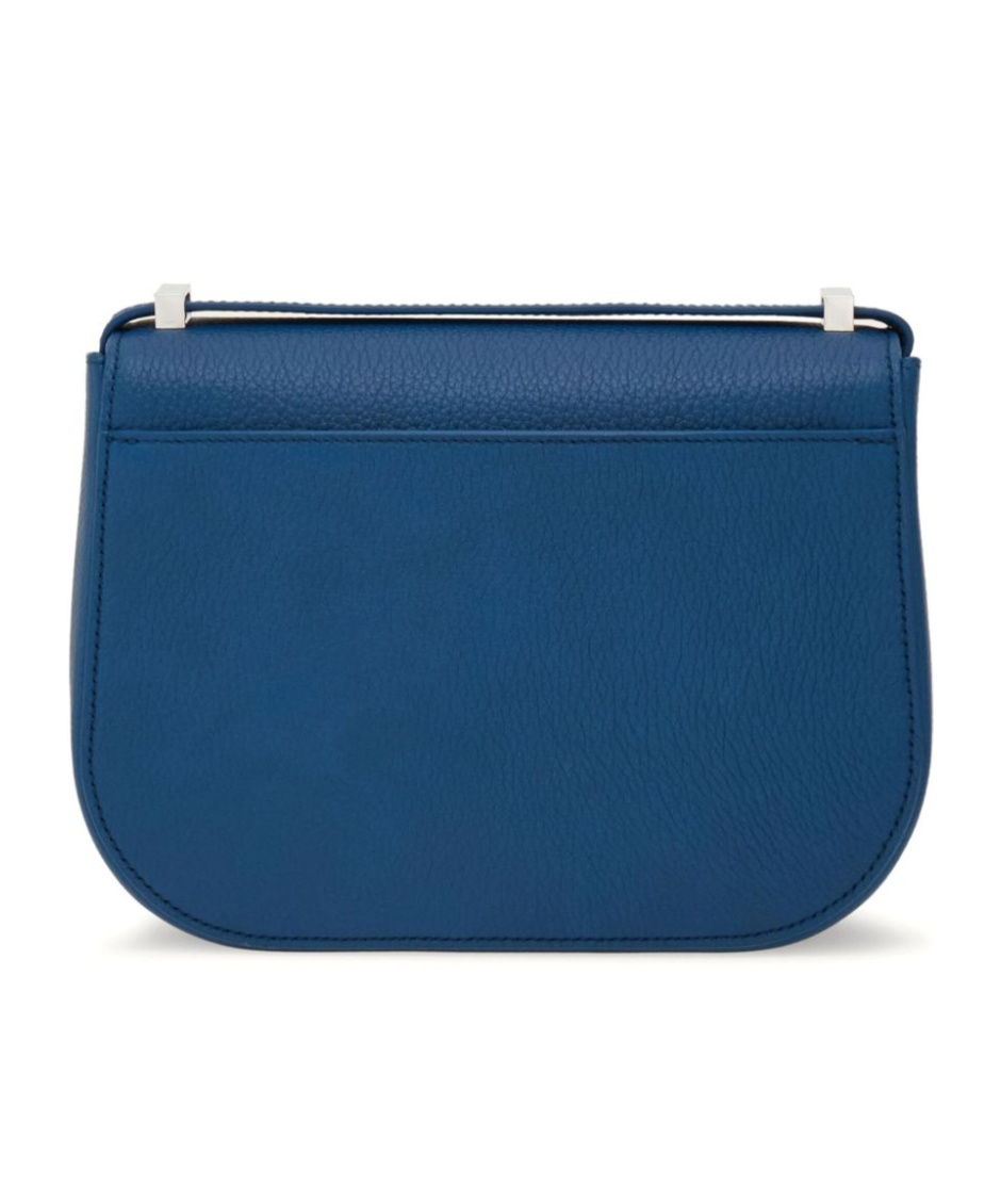 Ferragamo Flip Shoulder Bag In Blue
