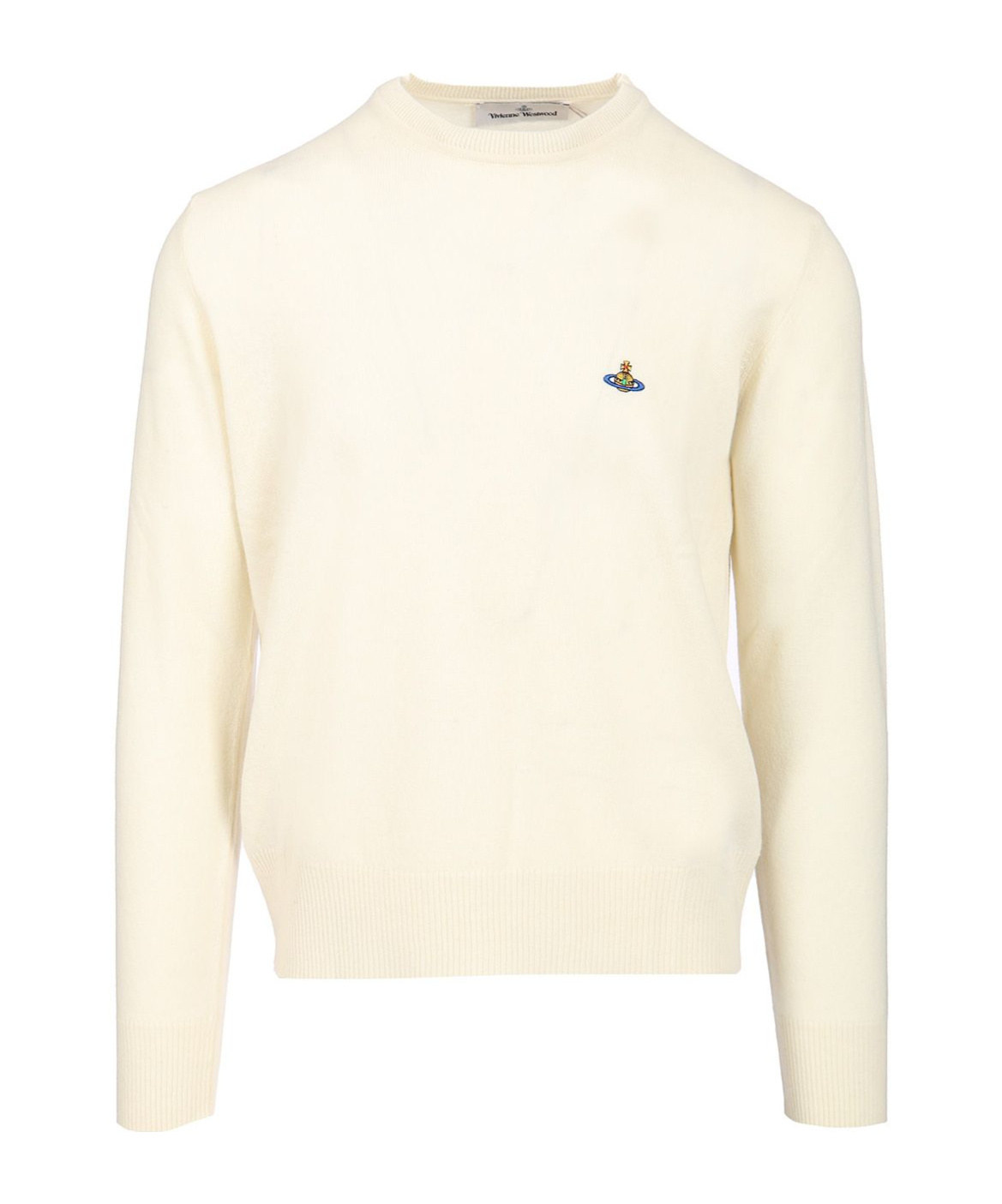 Vivienne Westwood Alex Crewneck Sweater In White