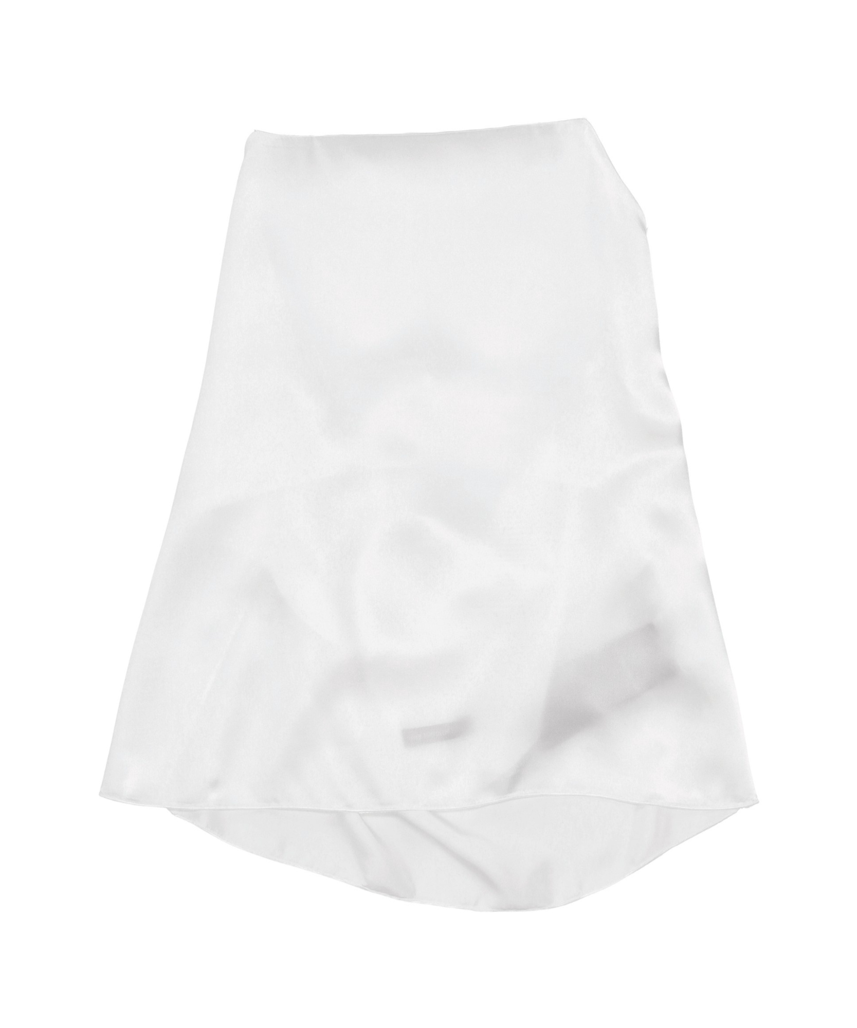 Ann Demeulemeester Heda Slip Open Back Top Satin In White