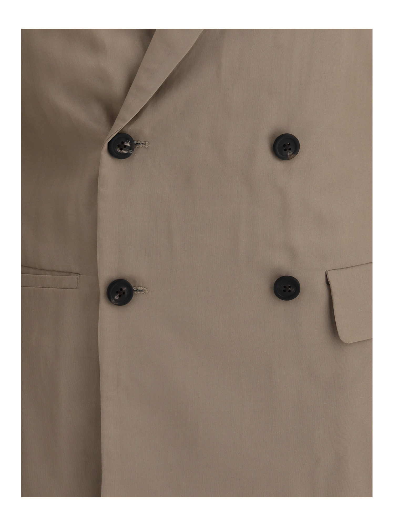 Rick Owens Women Double-breasted Blazer In Neutral