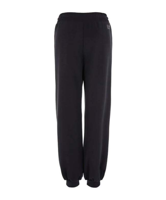EA7 DRAWSTRING WAIST-EDGE SWEATPANTS