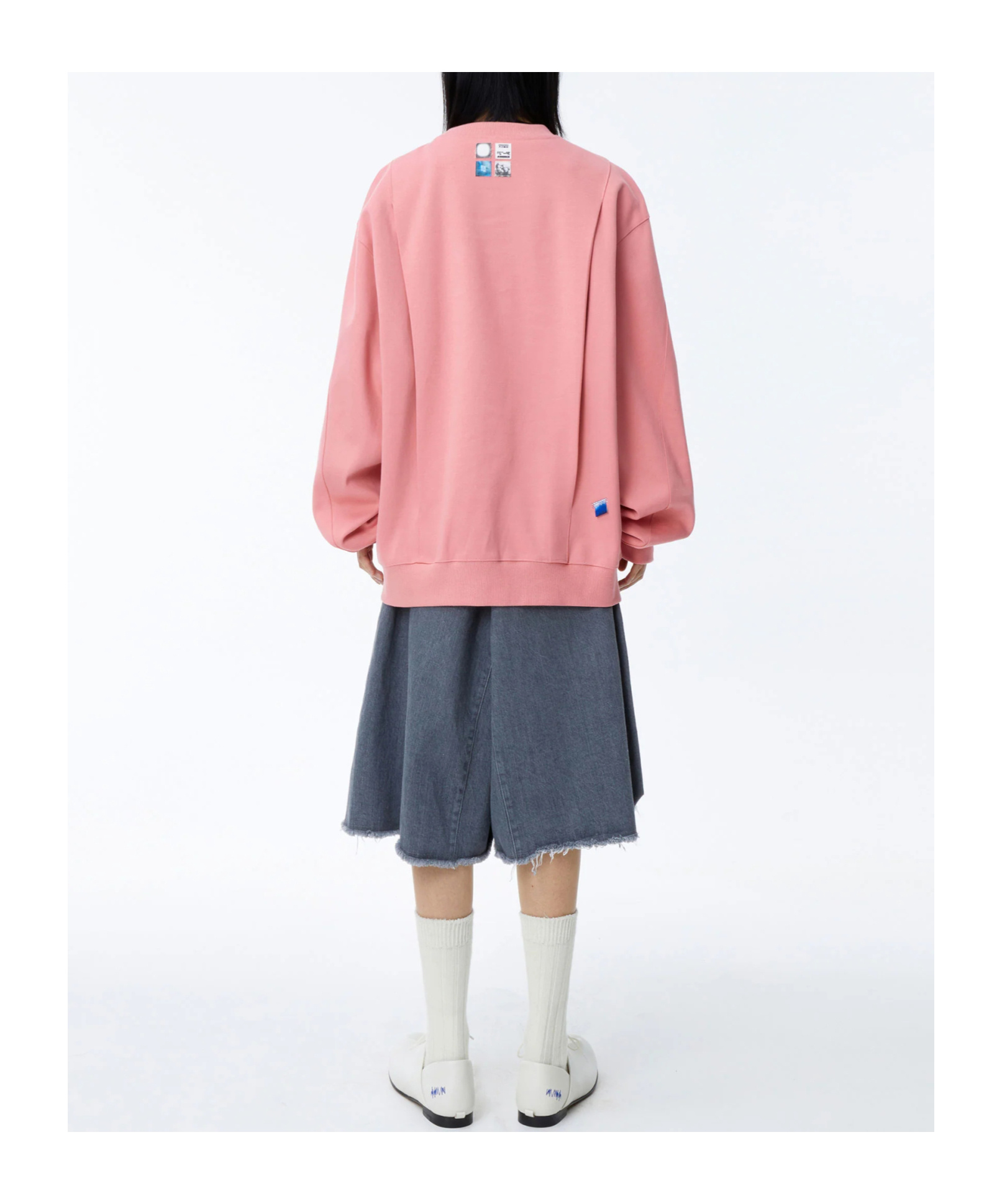 Ader Error Logo Logo Hoodie In Pink