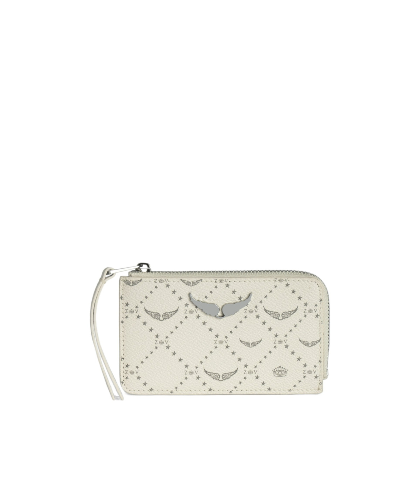 ZADIG & VOLTAIRE MONOGRAM CARD HOLDER