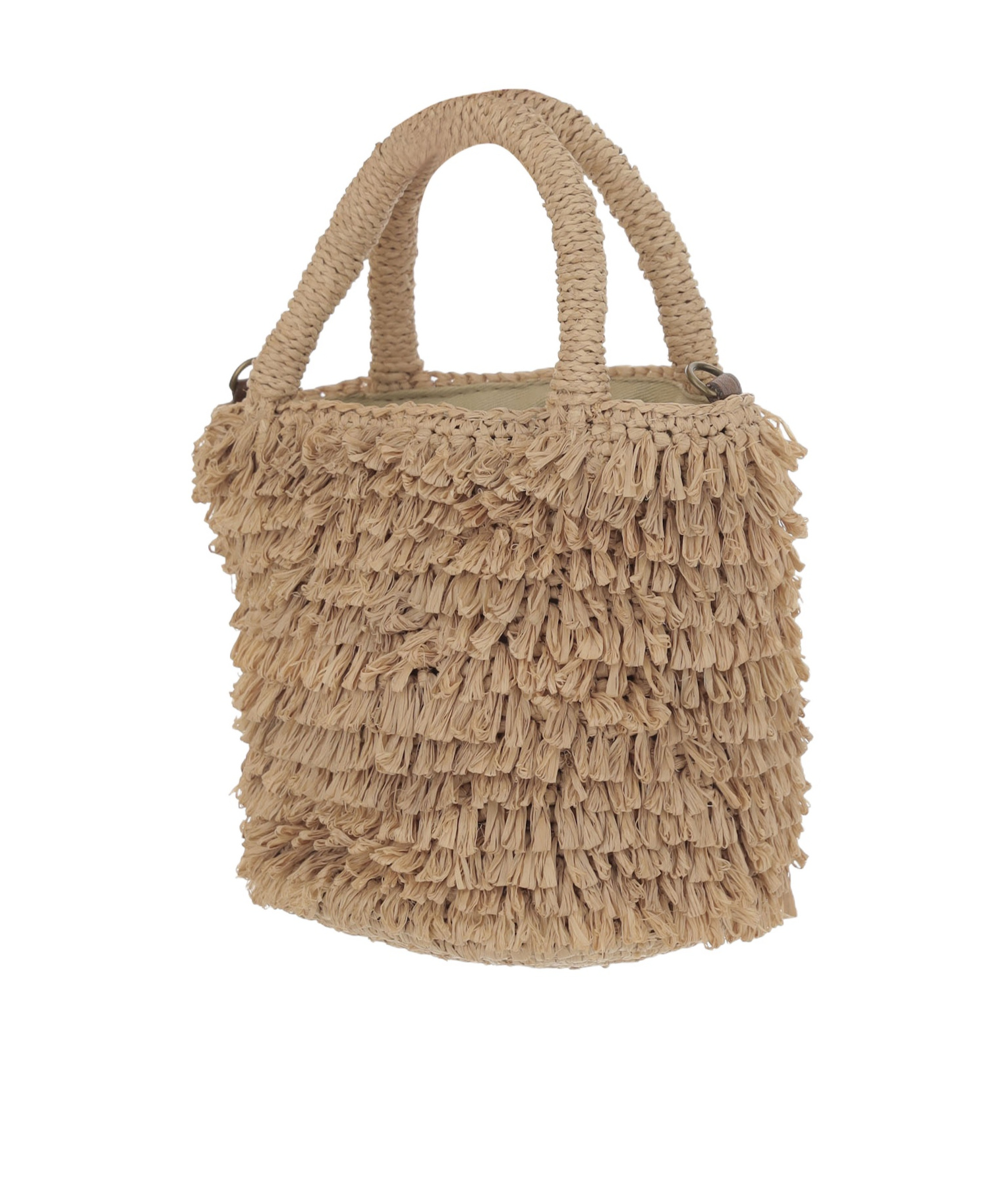 Ibeliv Double Handle Shoulder Bag In Nude