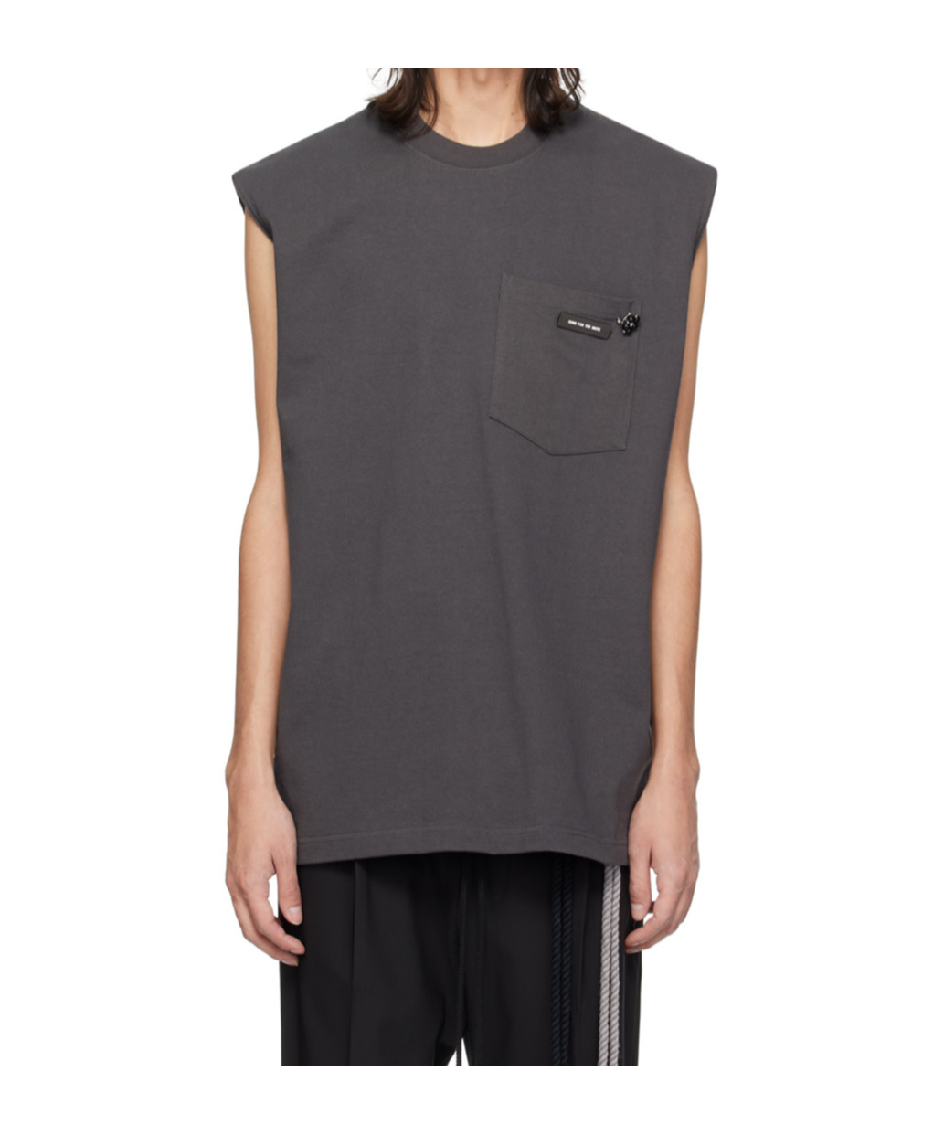 Shop Song For The Mute Crew Neck Vest
