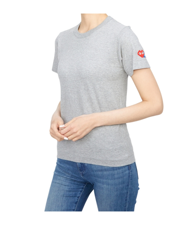 Comme Des Garçons X Invader Pixelated-heart T-shirt