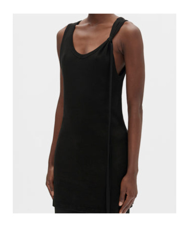 Ann Demeulemeester Seva Tank Top In Black