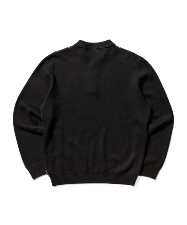 Carhartt Arlo Cotton Blend Polo In Black