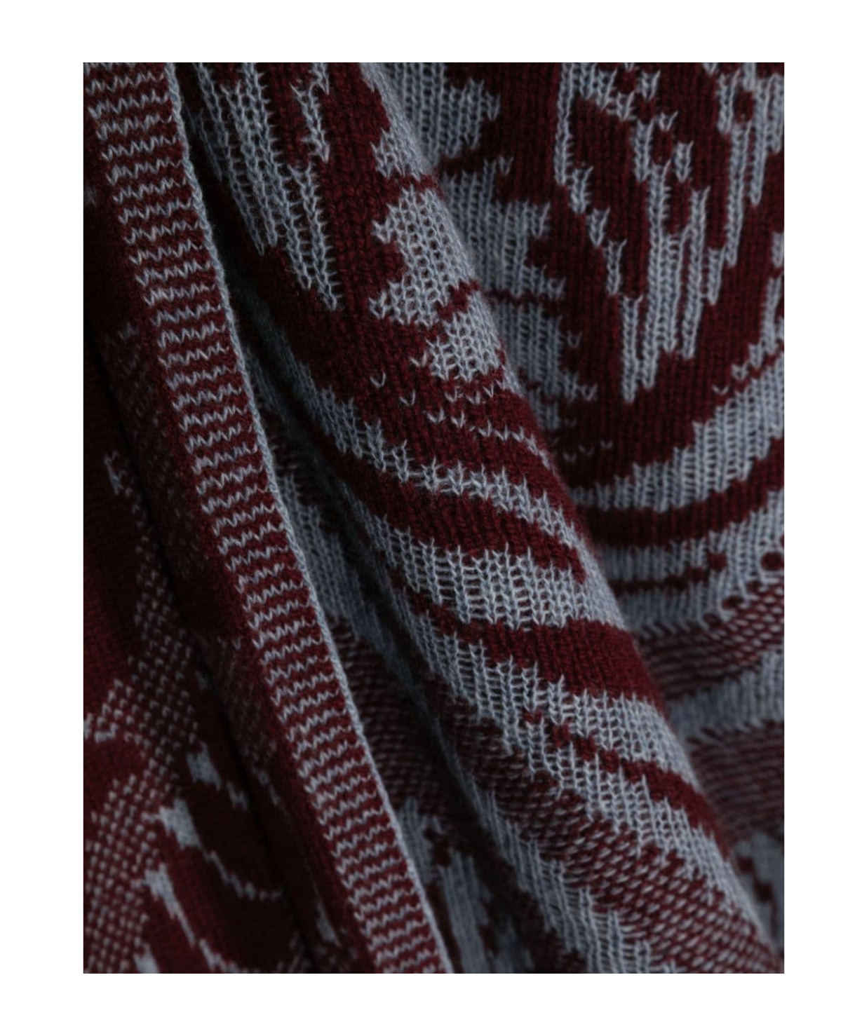 Etro Jacquard Scarf In Black
