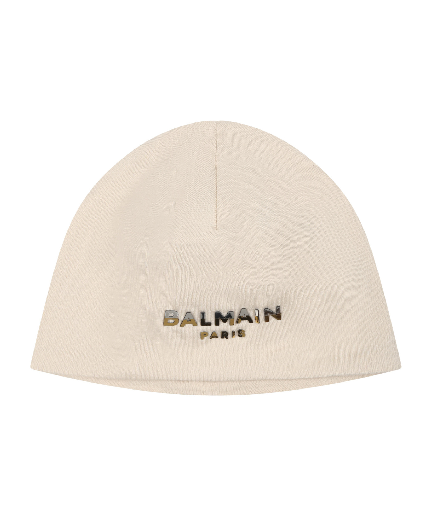 Balmain Round Neck Jumpsuit In White