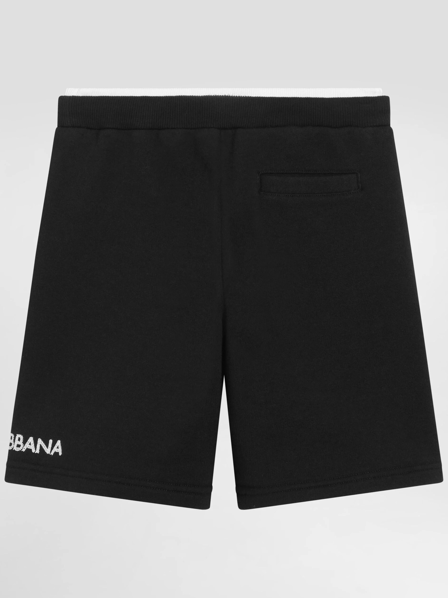 Dolce & Gabbana Logo Shorts In Black