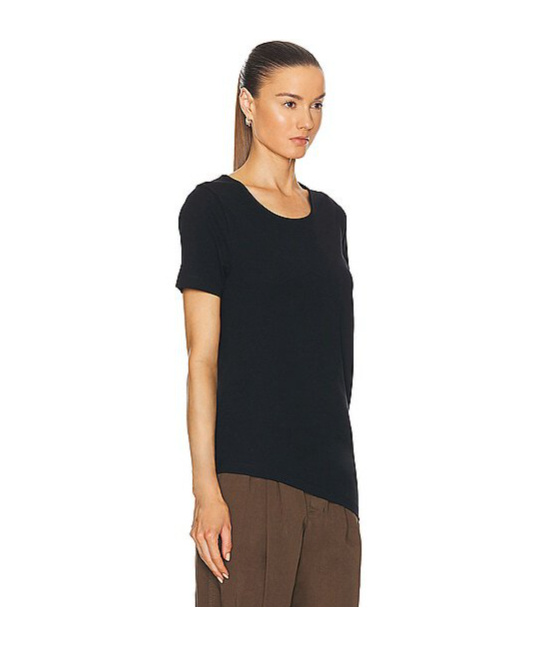 Lemaire Short-sleeved T-shirt In Black