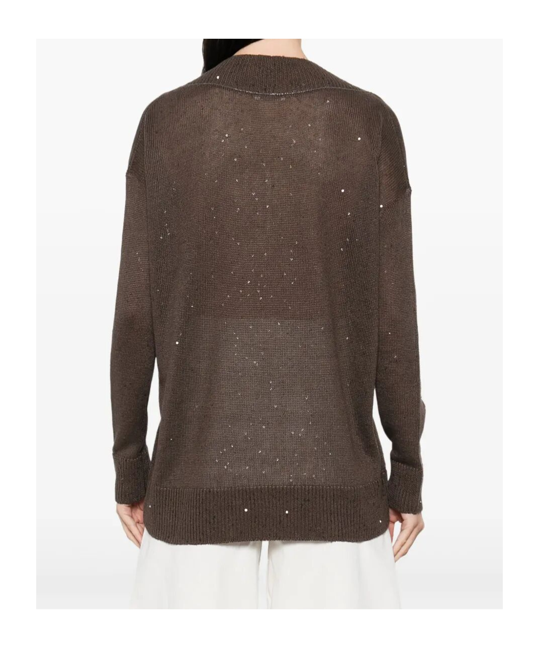 Brunello Cucinelli Sequin-embellished Sweater