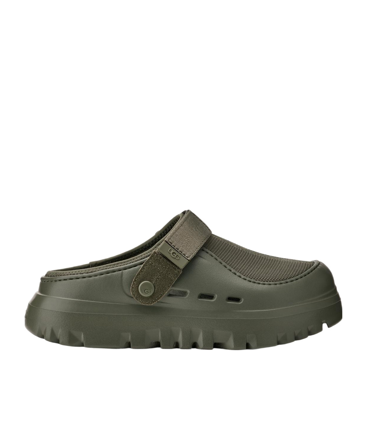 Shop Ugg Peakmod Clogs In Green