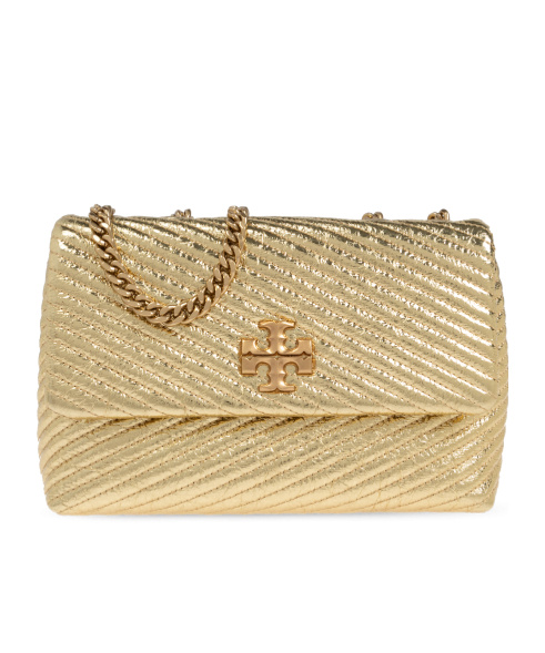 Tory Burch Flip Shoulder Bag In Nude