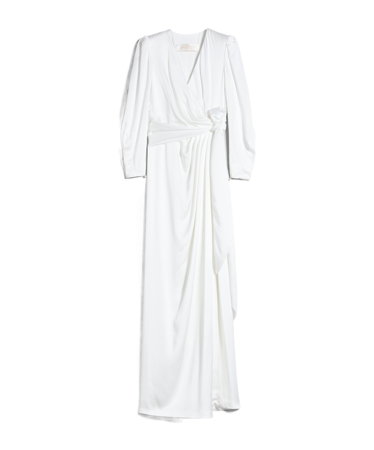 Max Mara V-neck Dress In Gray