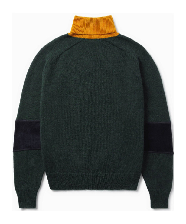 1989 Studio Roll-neck Sweater In Green