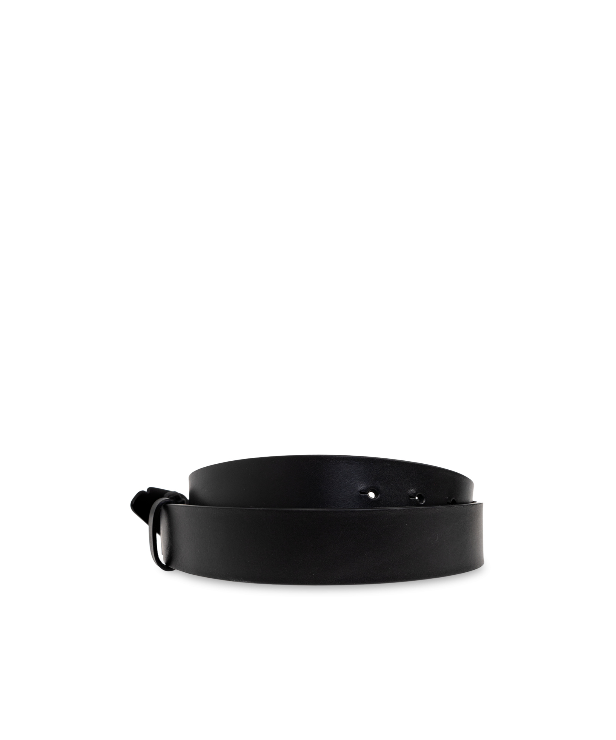 Dsquared2 Logo Engraved Buckled Belt In Black