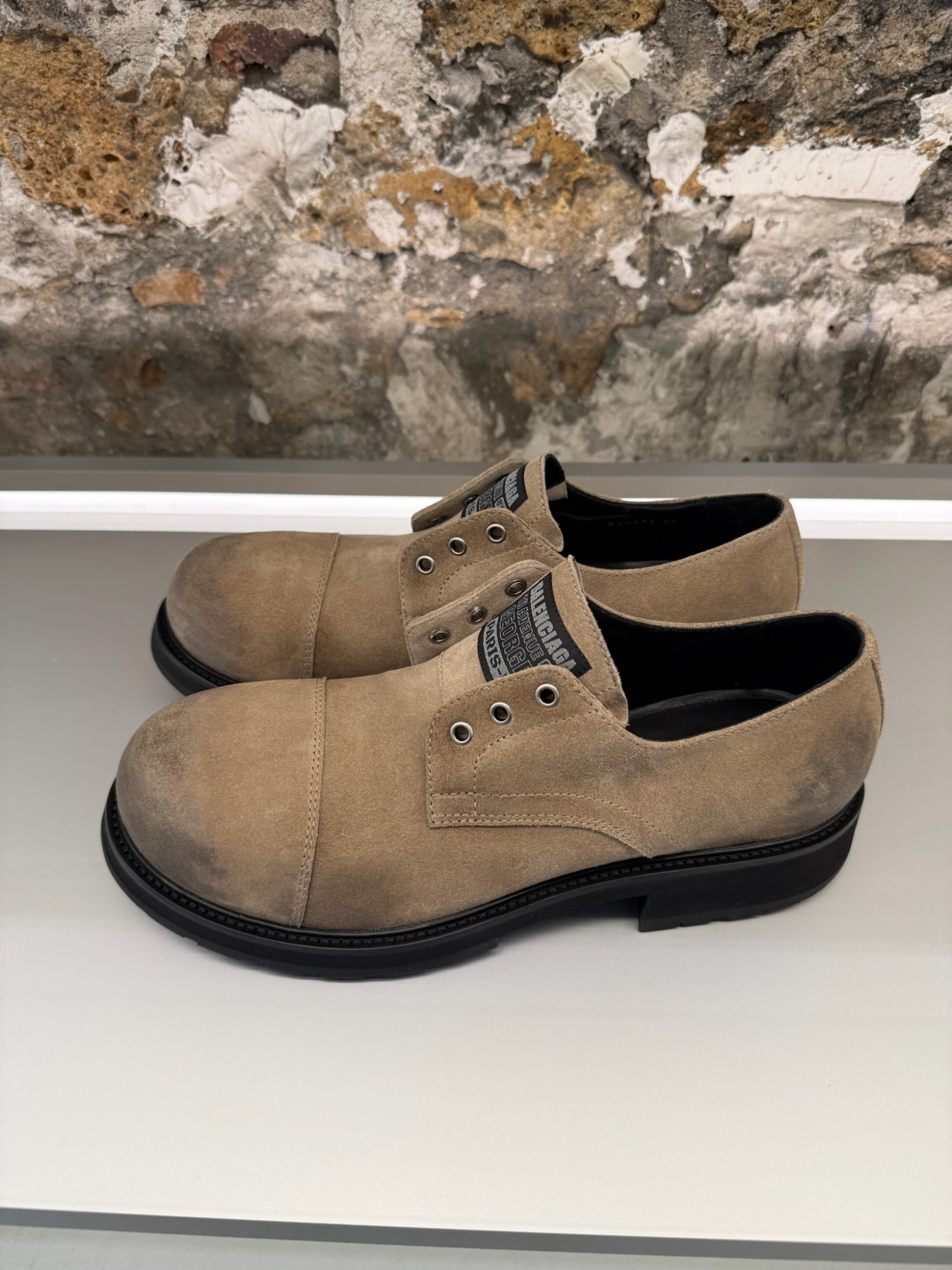 Balenciaga Truck Derby In Brown