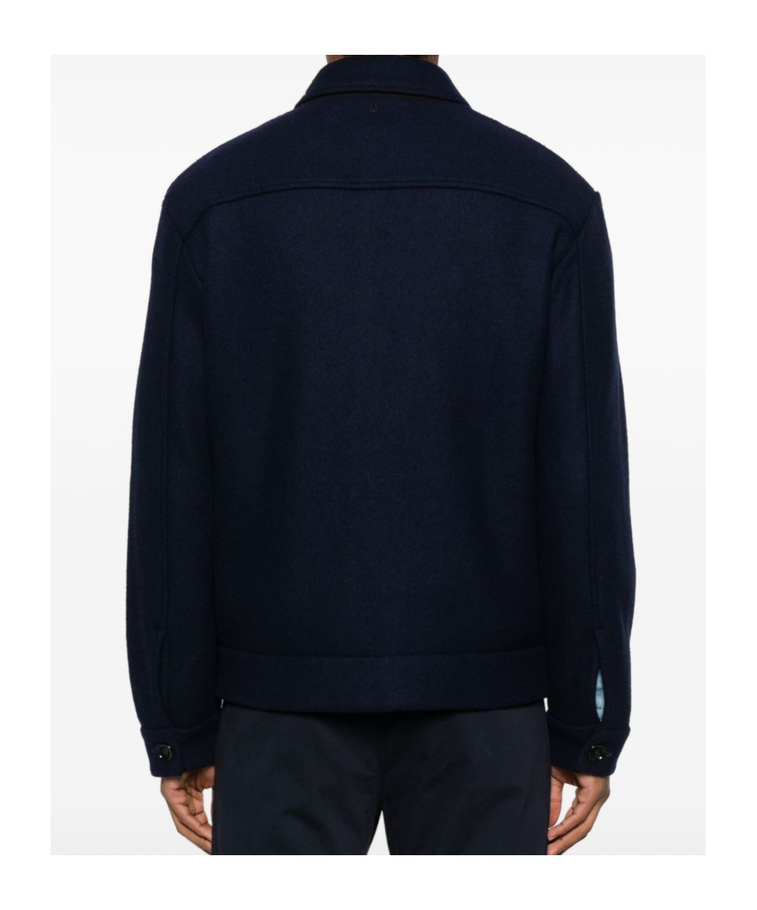 Dondup Front Pocket Shirt Long Sleeves In Black