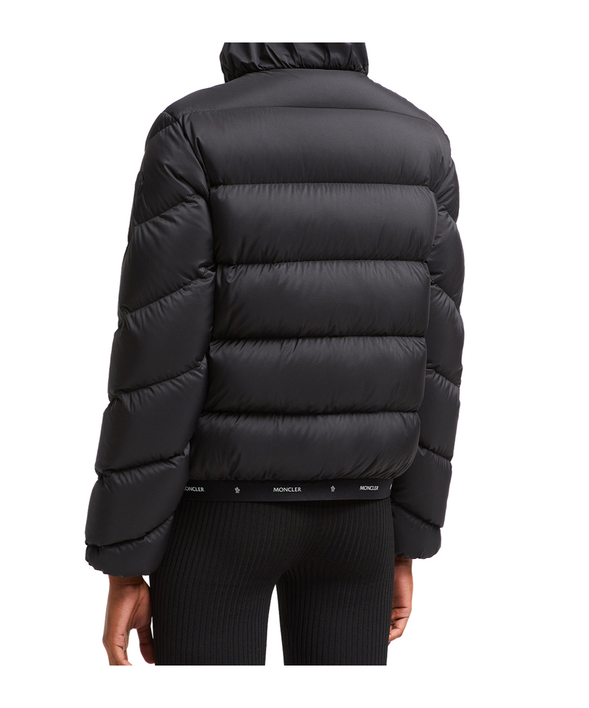 MONCLER GRIGNAN DIAGONAL-QUILTED SHORT DOWN JACKET 