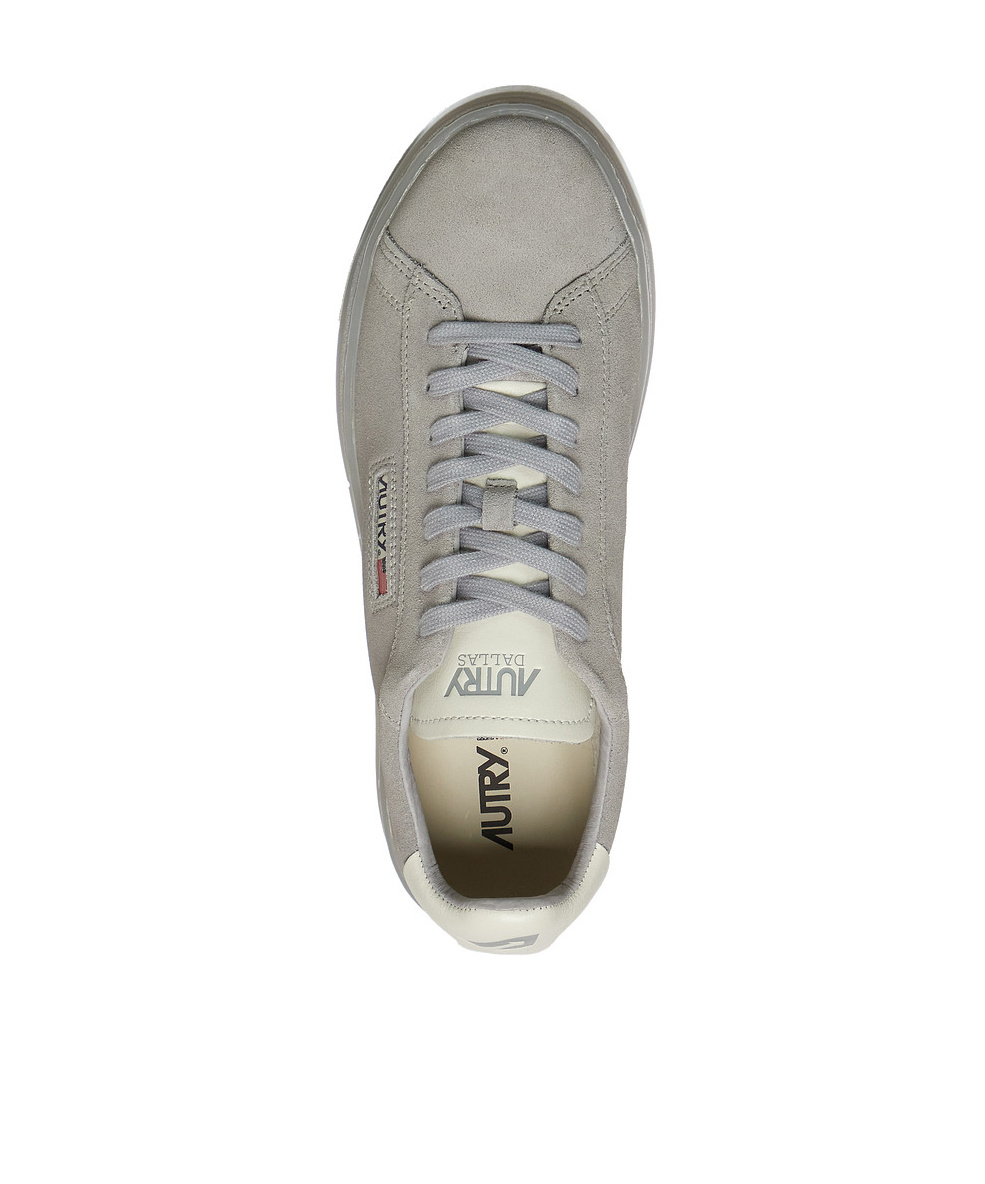 Shop Autry Dallas Sneakers In Gray