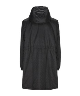 Gucci Gg Long Down Jacket In Black