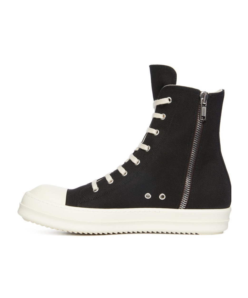 Shop Rick Owens Drkshdw High-top Lace-up Sneakers In Black