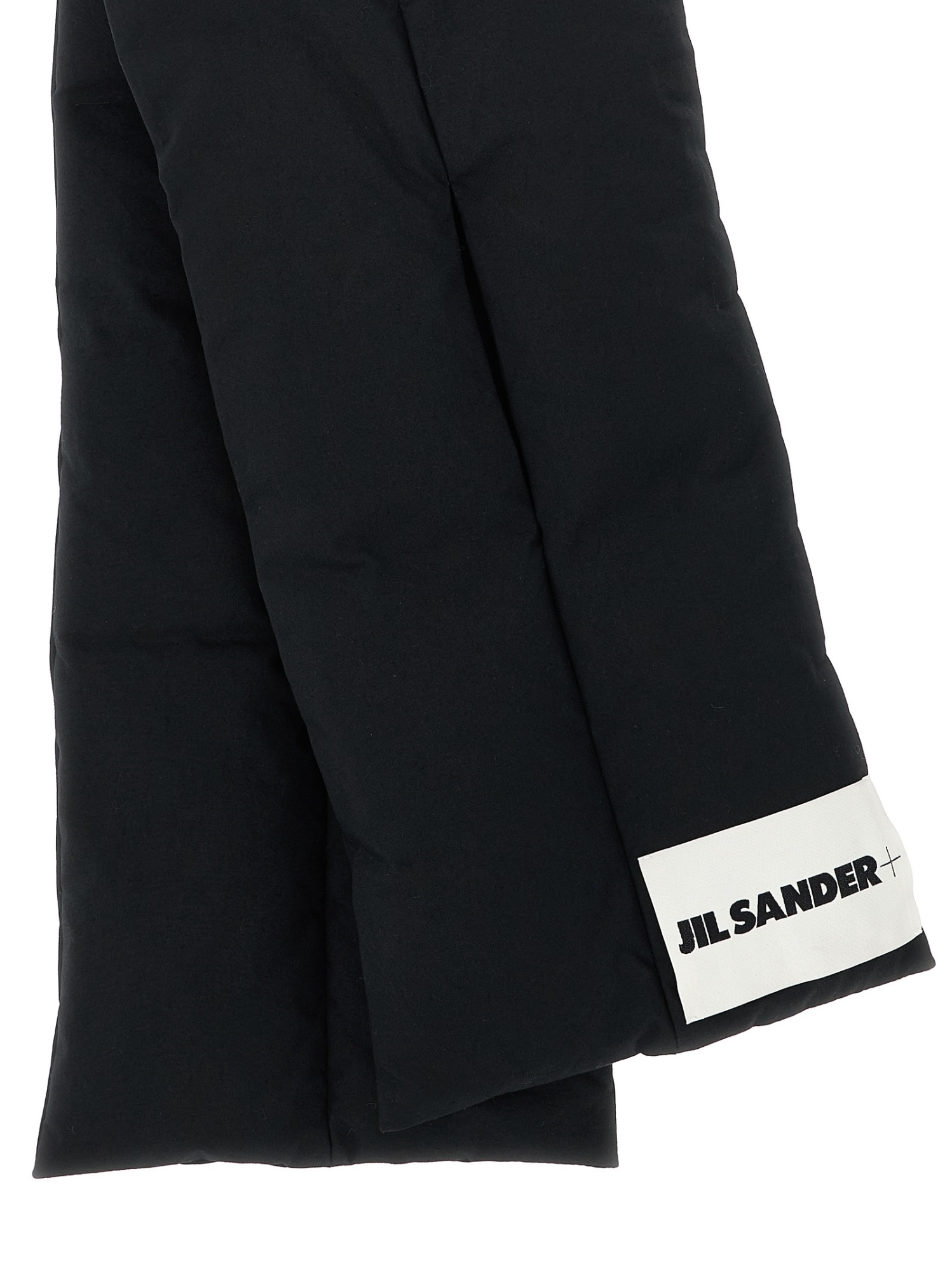 Jil Sander Down Scarf 01 Scarf In Black