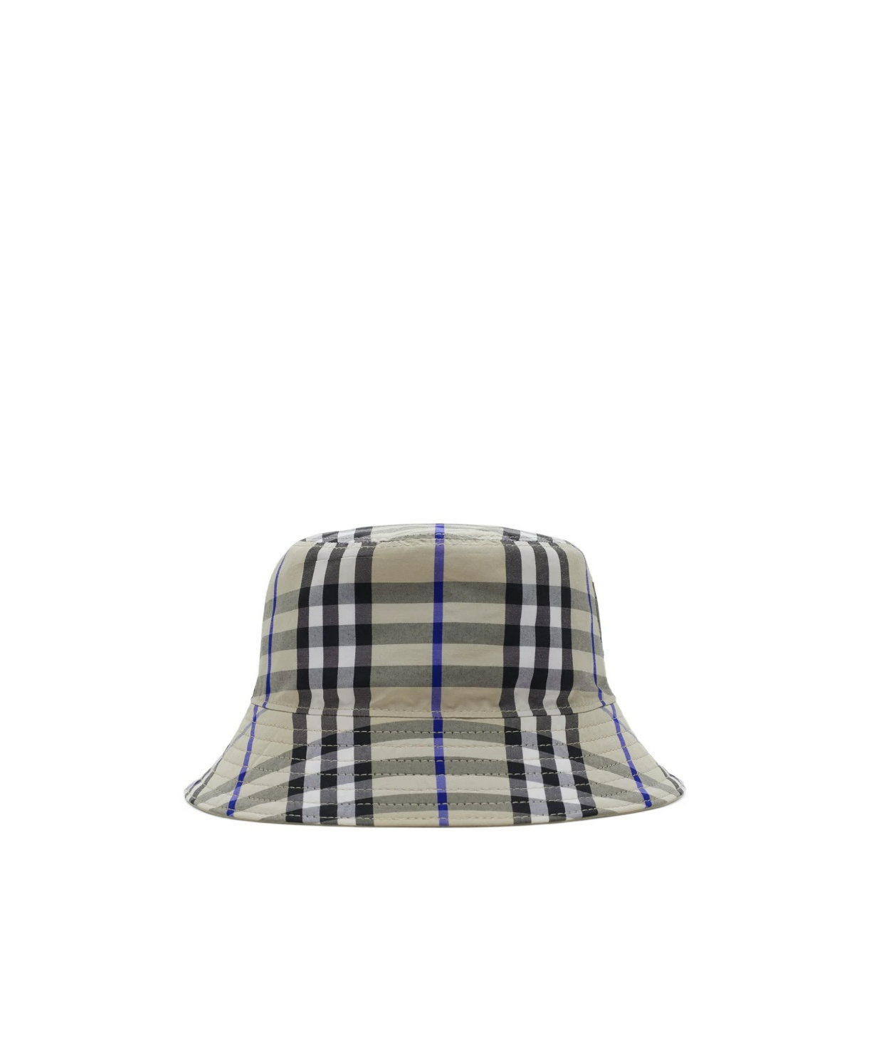Burberry Check-pattern Reversible Bucket Hat In Nude