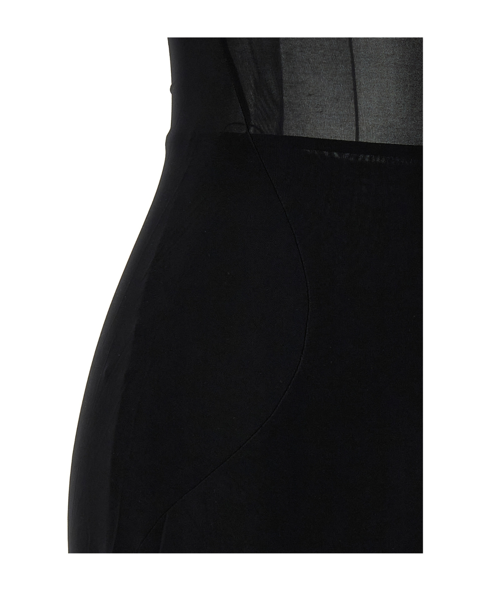 Shop Jean Paul Gaultier 'the Black Conical' Dress