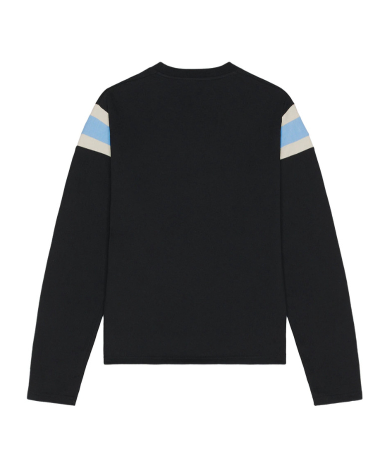 Alexander Mcqueen Long-sleeved Sweatshirt In Black