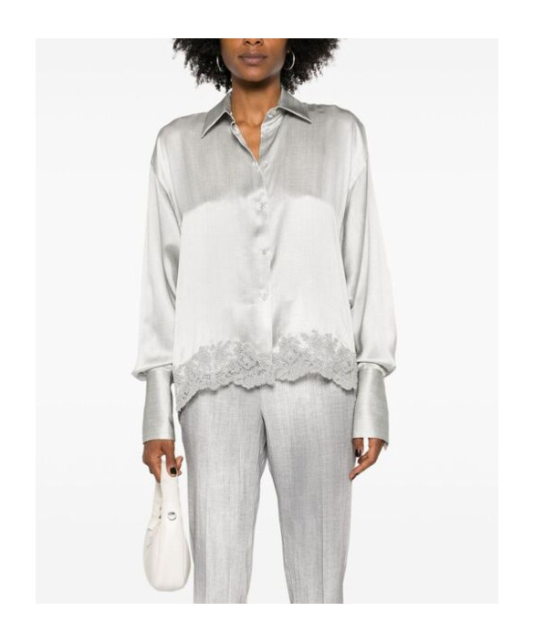 Ermanno Scervino Shirt With Embroidery In White