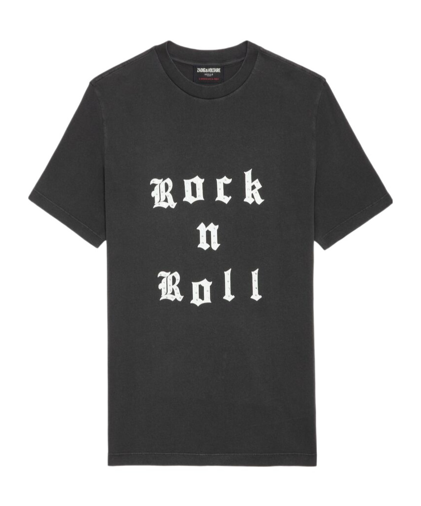 Zadig & Voltaire Slogan-print T-shirt In Black