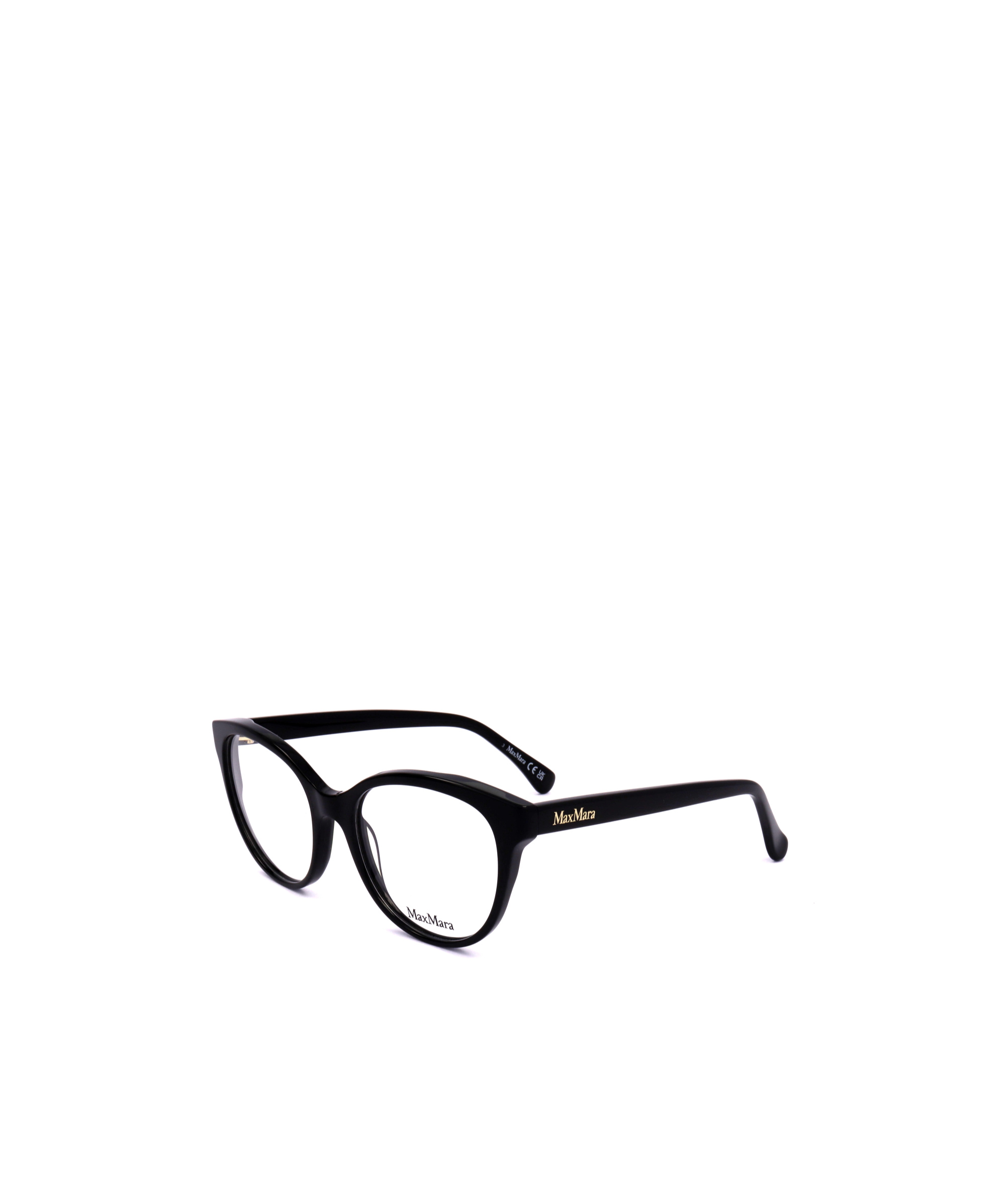 Max Mara Cat-eye Frame Glasses In Black
