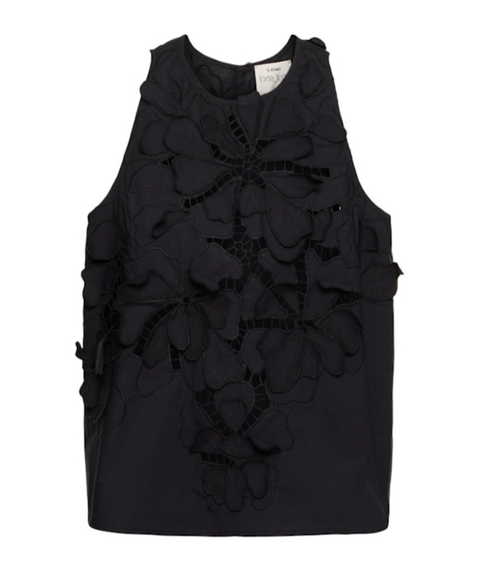 FORTE FORTE EMBROIDERED TOPS