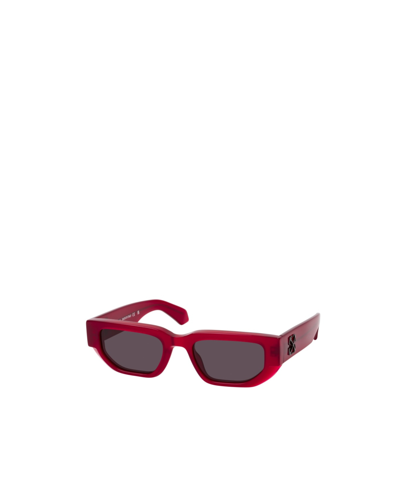 Off-white Irregular Frame Sunglasses In Black