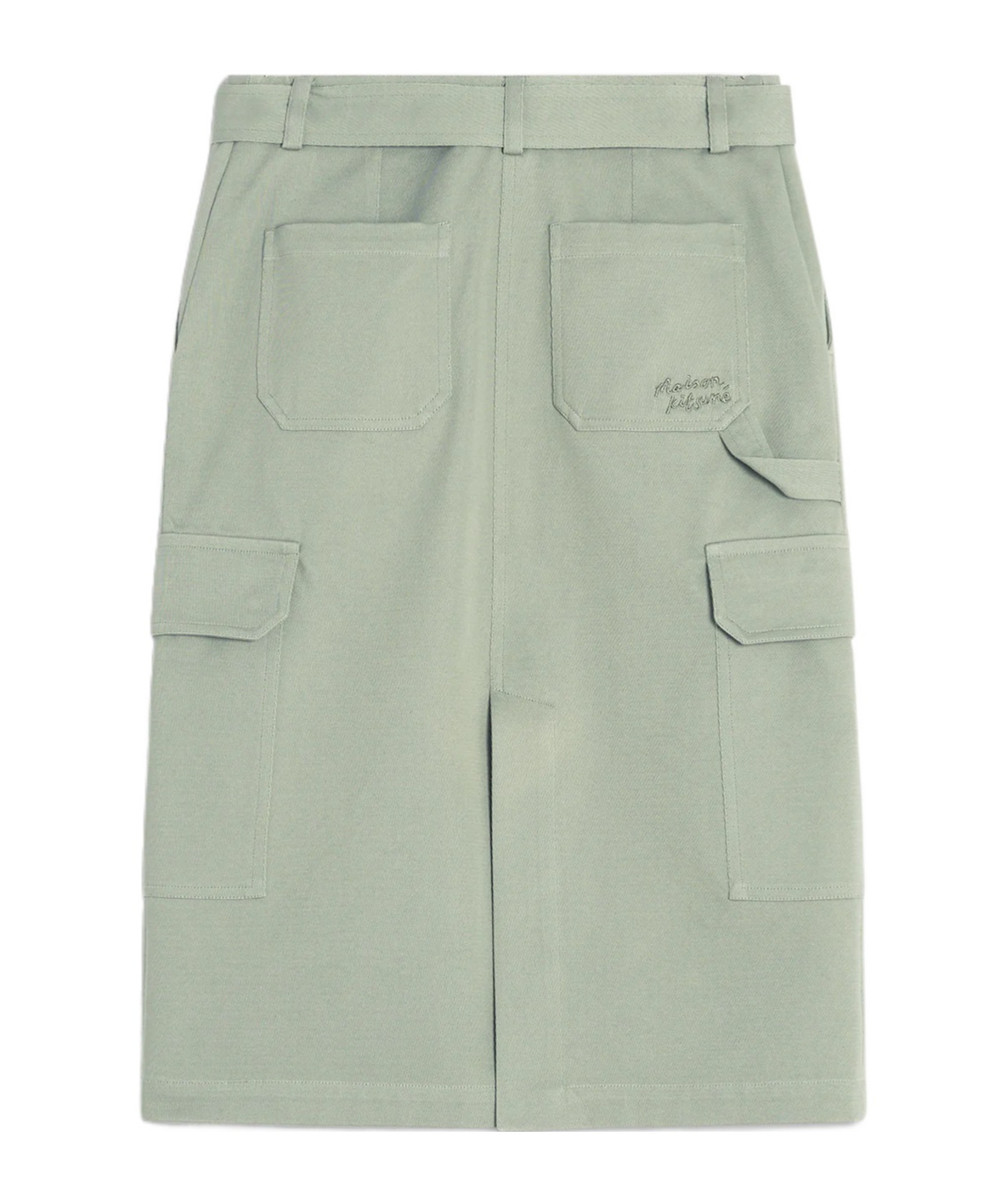 Maison Kitsuné Belted Utility Skirt