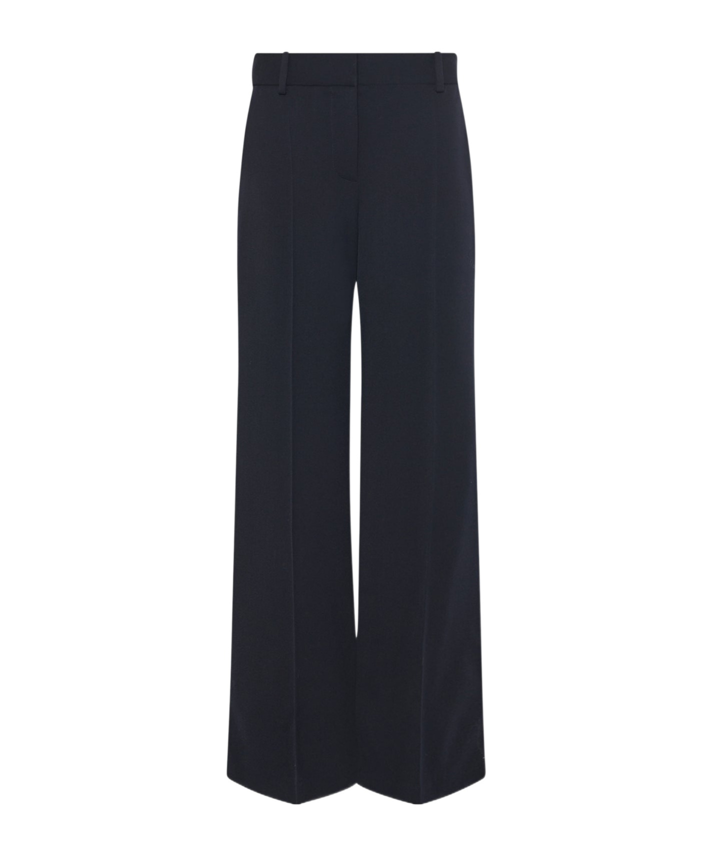 Shop The Row Wool Casual Pants In Black