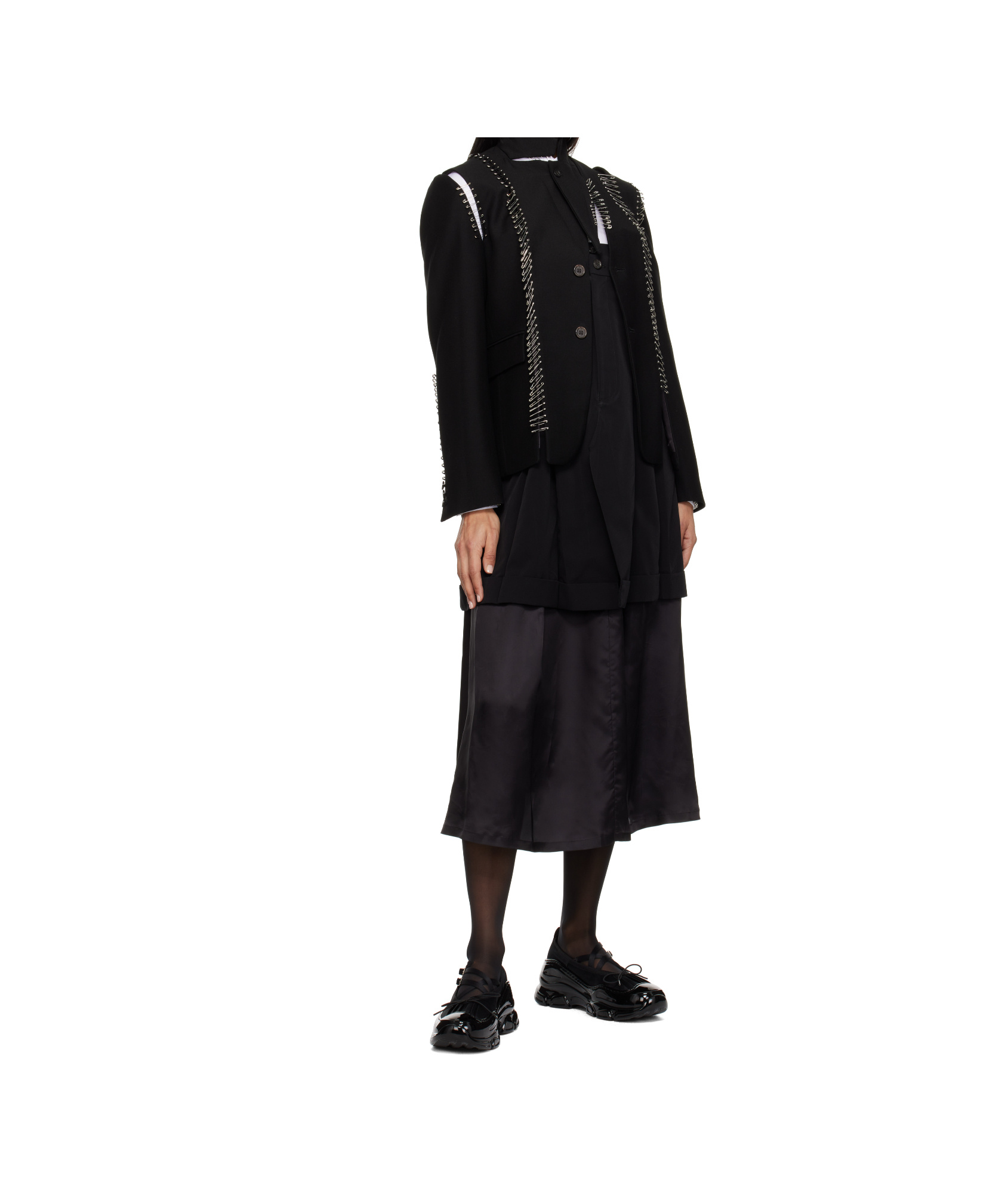 COMME DES GARÇONS LONG-SLEEVED SUIT JACKET