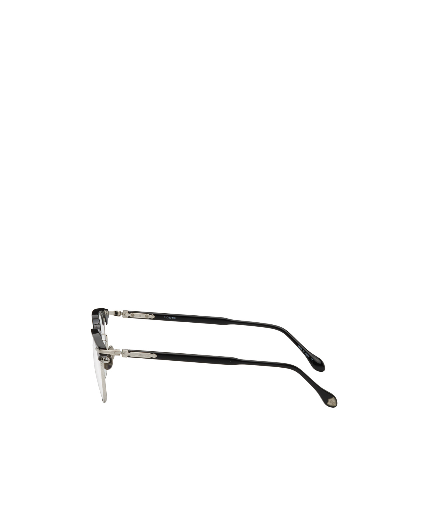 Matsuda Logo Flat Mirror In Black