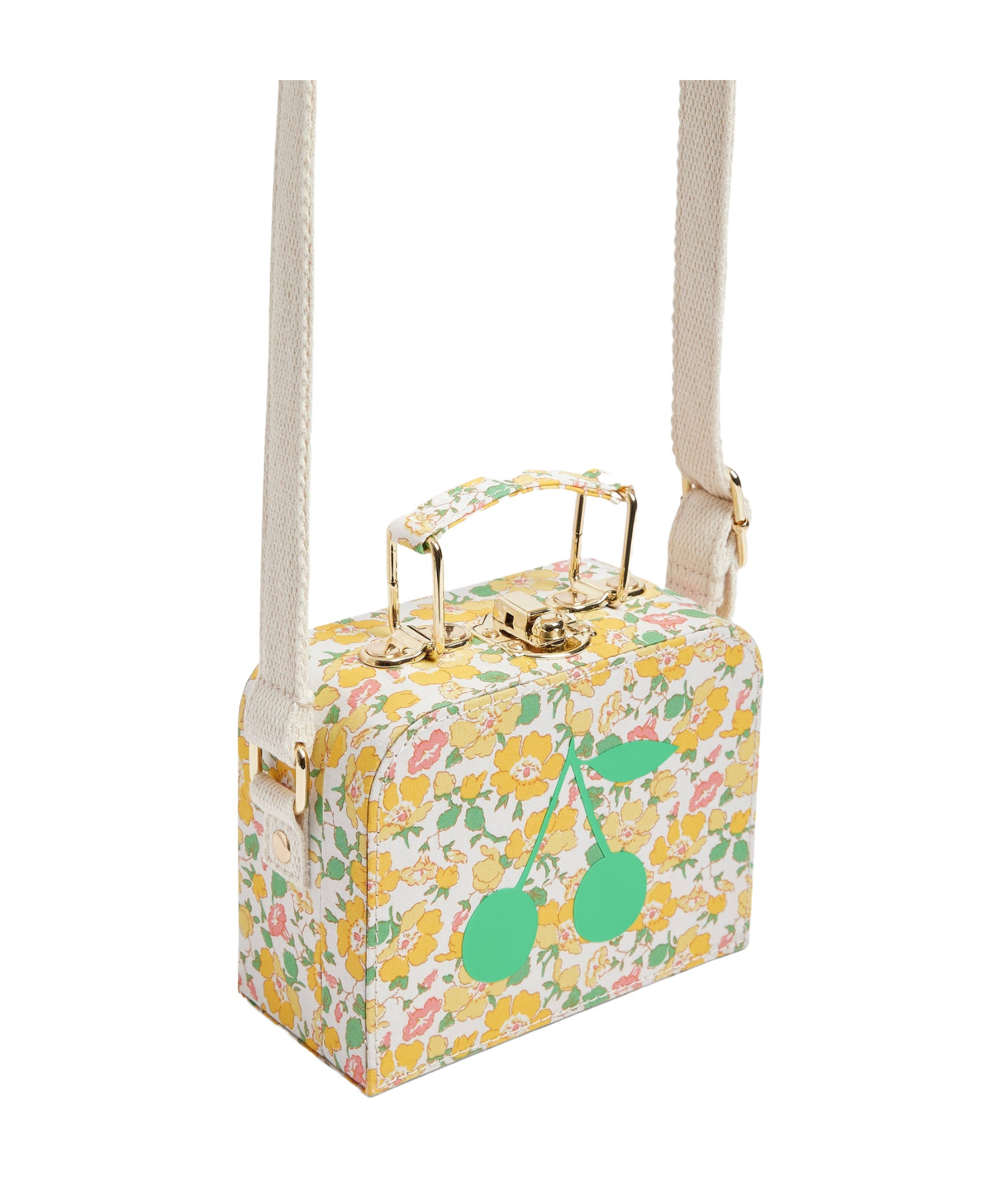 Bonpoint Shoulder Strap Briefcase In Nude
