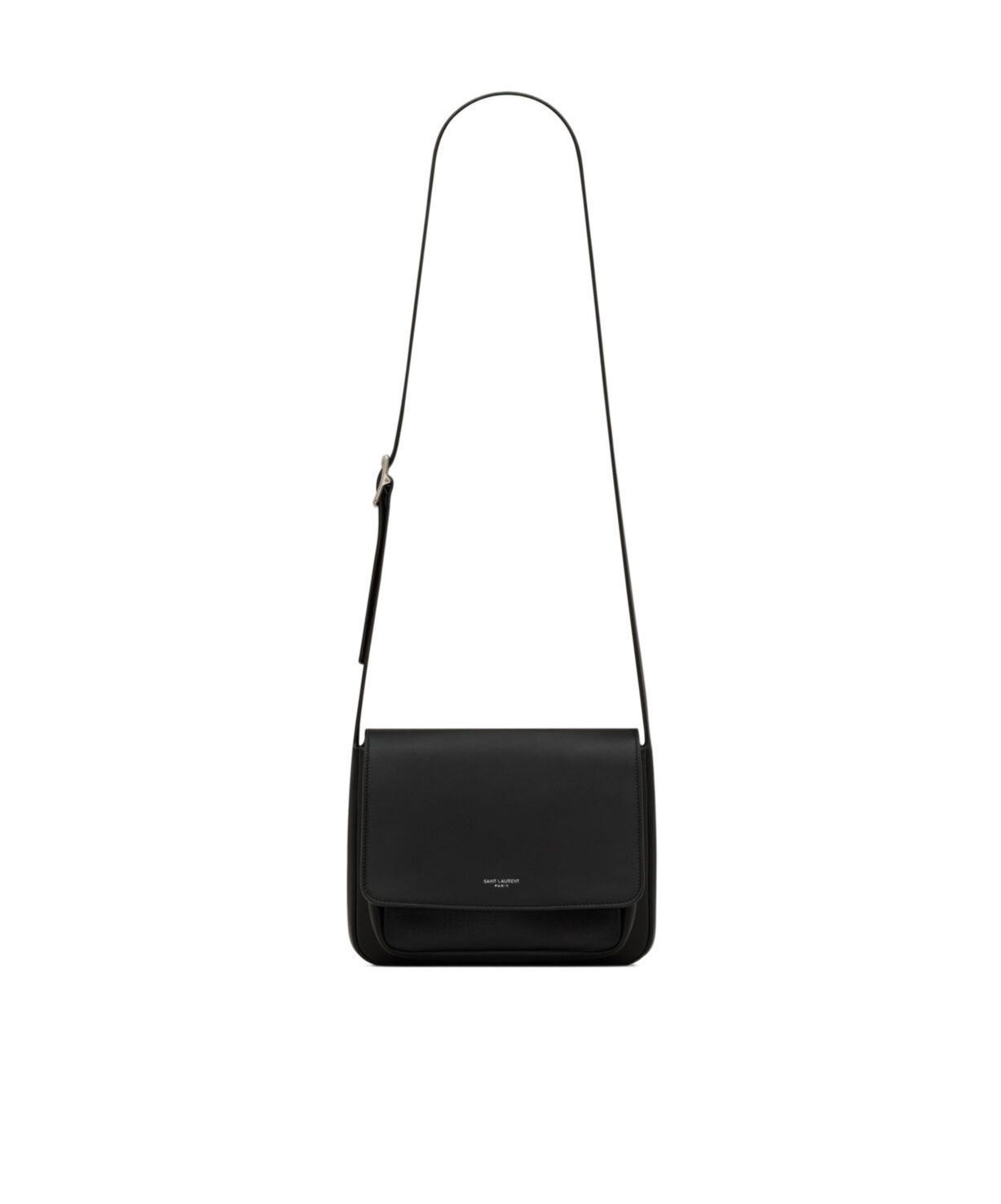 Saint Laurent Small Flip Shoulder Bag In Black