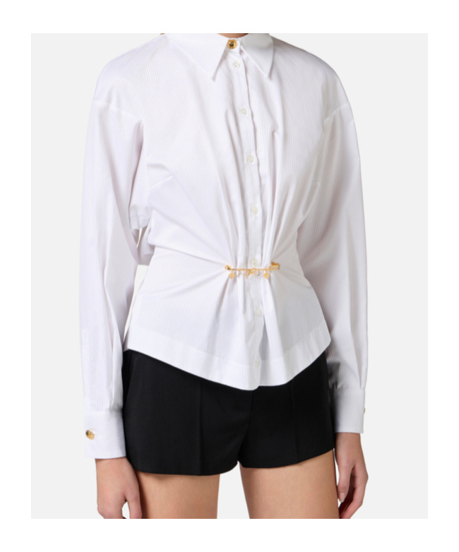 Elisabetta Franchi Camisa - Blanco In White