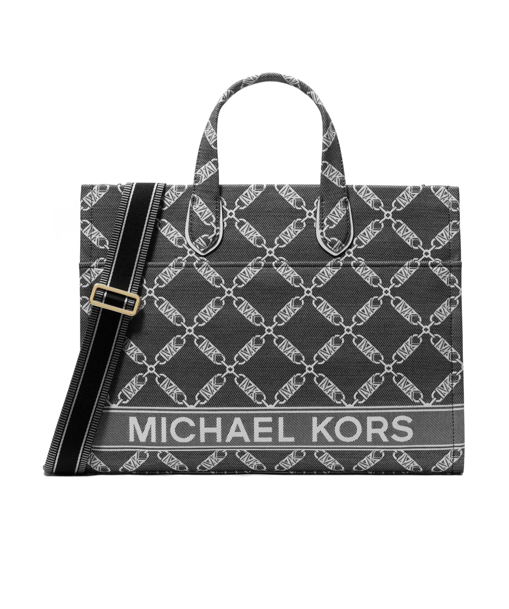 Michael Michael Kors Large Gigi Tote Bag In Black