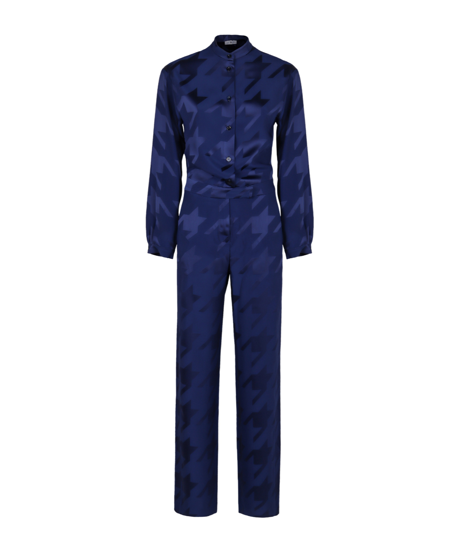 Pt01 Pt Torino Printed Satin Jumpsuit