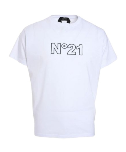 N°21 Short-sleeved Crewneck T-shirt